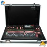 Behringer X32-TP - mezcladora digital de 40 entradas, 32 preamp, 25 faders motorizados, interfaz de audio, control remoto y case