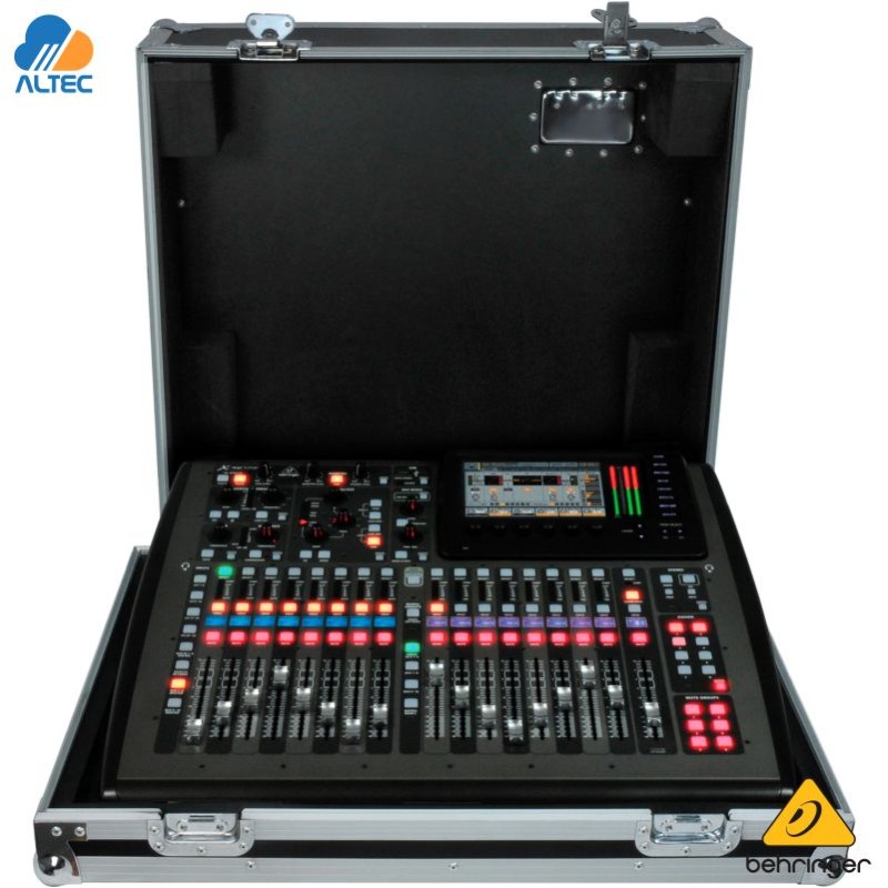 Behringer X32 COMPACT-TP - mezcladora digital 40 entradas, 16 preamp, faders motorizados, interfaz, control remoto y case