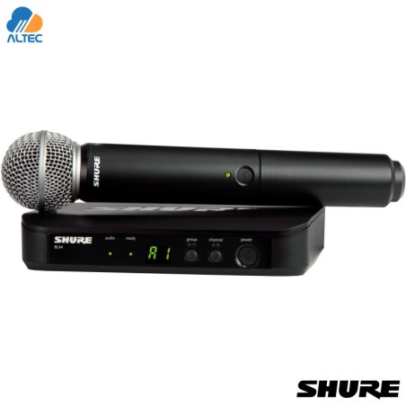 Shure BLX24/SM58 - sistema inalámbrico para voz con micrófono SM58