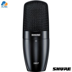 Shure SM27-SC - micrófono de condensador profesional de gran diafragma