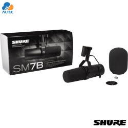 Shure SM7B - micrófono dinámico vocal