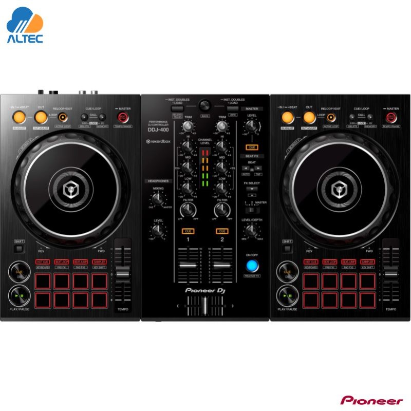 Pioneer dj DDJ-400 - controlador dj para rekordbox