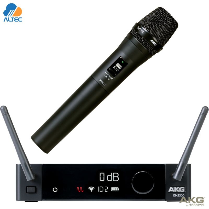 AKG DMS300 MICROPHONE SET - sistema inalambrico digital con microfono vocal