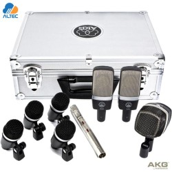 AKG DRUM SET PREMIUM - juego de 8 micrófonos de batería profesional