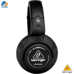 Behringer HPX6000 - audífonos profesionales para DJ over-ear cerrados