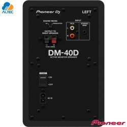 Pioneer DM-40D, par de monitores de 4"