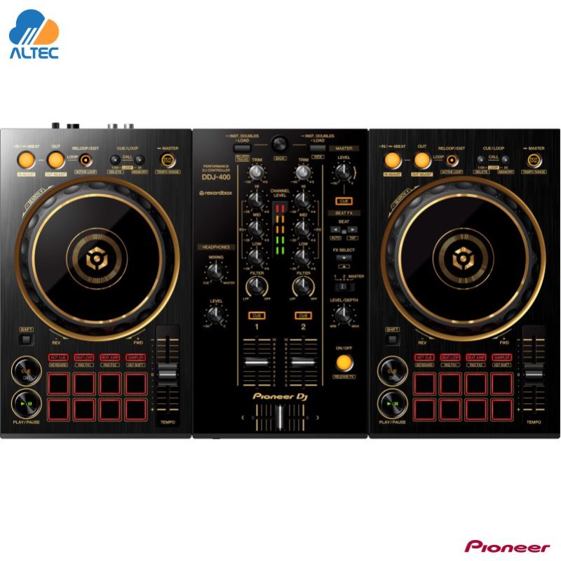 Pioneer dj DDJ-400-N - controlador dj para rekordbox