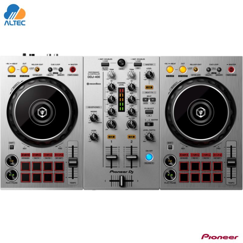 Pioneer dj DDJ-400-S - controlador dj para rekordbox