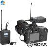 Boya BY-WM6S - sistema inalambrico UHF para camaras, smartphones, computadoras