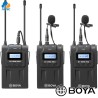 Boya BY-WM8 PRO-K2 - microfono de solapa doble inalambrico digital UHF de doble canal