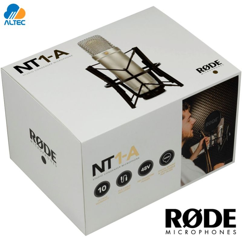 RODE NT1A Micrófono condensador de diafragma grande