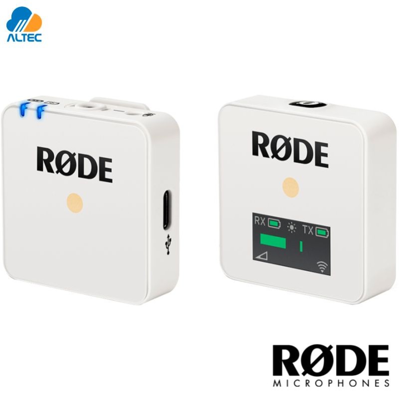 Rode Wireless GO 2 Sistema de micrófono inalámbrico digital compacto dual  con 2 micrófonos de solapa Rode Lavalier GO