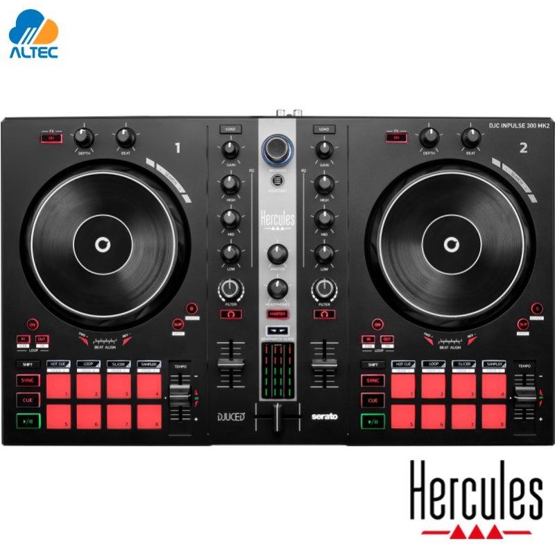 Hercules Inpulse 300 MK2 - Controlador Dj para DJUCED/SERATO