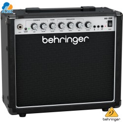 Behringer HA-20R - 20w amplificador de guitarra - 2 canales - 8 pulgadas