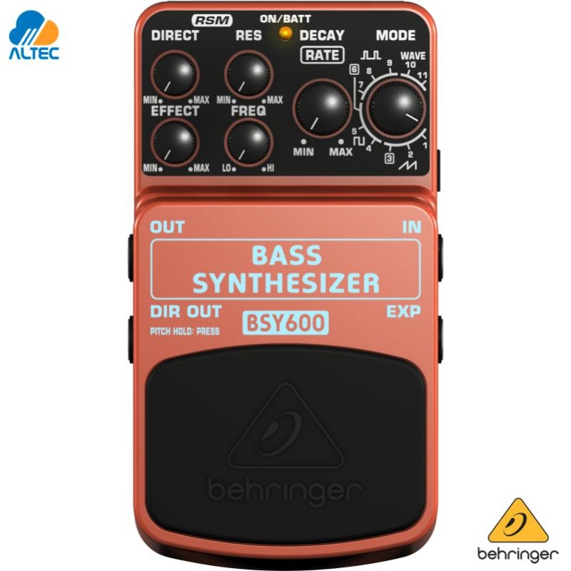 Behringer BSY600 - pedal para bajo BASS SYNTHESIZER BSY600