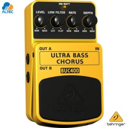 Behringer BUC400 - pedal para bajo ULTRA BASS CHORUS BUC400