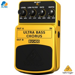 Behringer BUC400 - pedal para bajo ULTRA BASS CHORUS BUC400