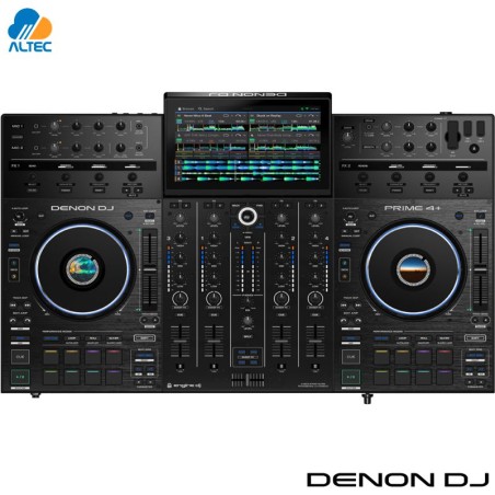 Denon PRIME 4+ PLUS - sistema DJ independiente de 4 decks