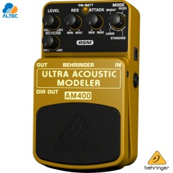 Behringer AM400 - pedal para guitarra ULTRA ACOUSTIC MODELER AM400