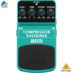 Behringer CS400 - pedal para guitarra COMPRESSOR SUSTAINER CS400