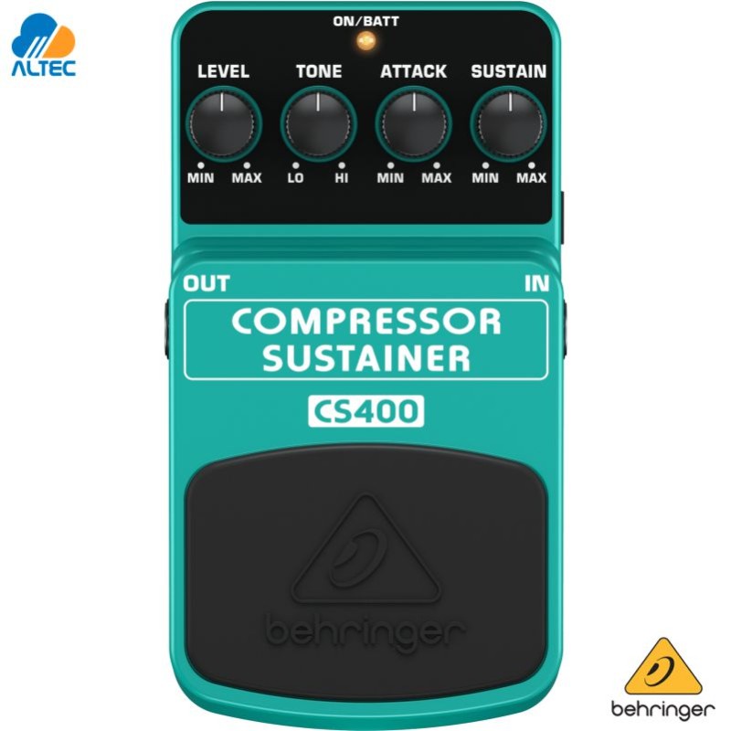 Behringer CS400 - pedal para guitarra COMPRESSOR SUSTAINER CS400