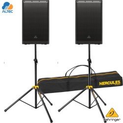 Combo Par Behringer DR112DSP Hercules SS200BB