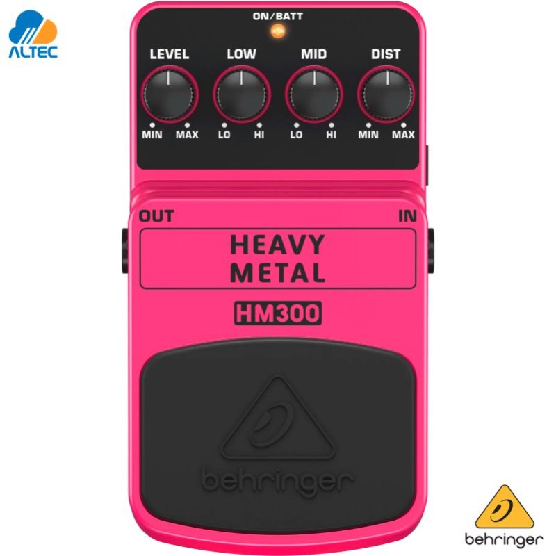 Behringer HM300 - pedal para guitarra HEAVY METAL HM300