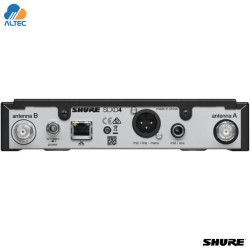 Shure SLXD4 - receptor inalámbrico para sistemas inalámbricos