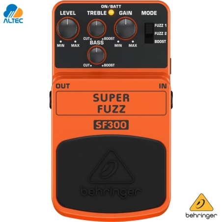 Behringer SF300 - pedal para guitarra SUPER FUZZ SF300