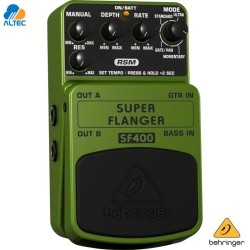 Behringer SF400 - pedal para guitarra SUPER FLANGER SF400