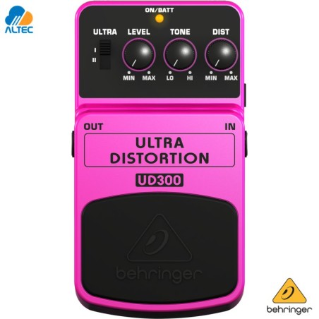 Behringer UD300 - pedal para guitarra ULTRA DISTORTION