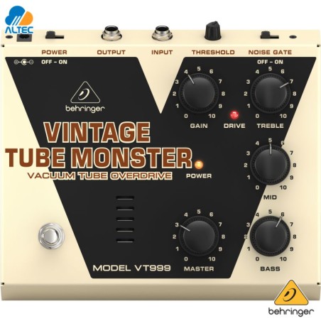 Behringer VT999 - pedal para guitarra VINTAGE TUBE MONSTER